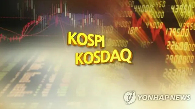 １日のＫＯＳＰＩは反落して始まった＝（聯合ニュースＴＶ）
