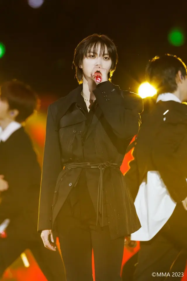 「MMA 2023」でパフォーマンスを見せた「BOYNEXTDOOR」ソンホ