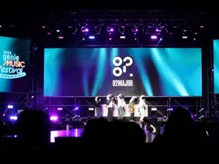 韓国新人ボーイズグループ「82MAJOR」、オープニングアクト務めた「ジニーミュージックフェスティバル」で完成型アイドルの本領発揮！