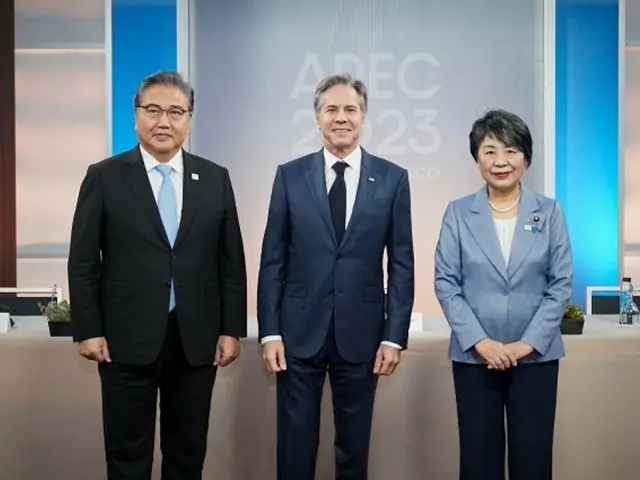 日米韓の外相が「北のICBM」を糾弾…「米国の日韓に対する防衛公約は鉄のように強固」