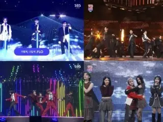 【SBS歌謡大祭典】K-POPアーティストらが彩る華やかなクリスマスのステージに