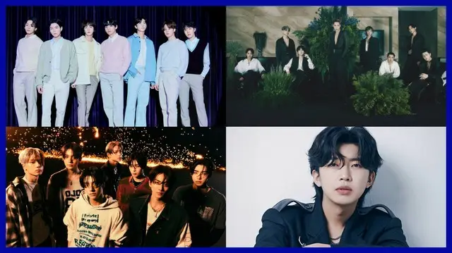 「BTS」vs イム・ヨンウン vs「EXO」vs「ENHYPEN」、「ハントミュージックアワード2023」の「フーズファンダム賞」トップ4投票開始