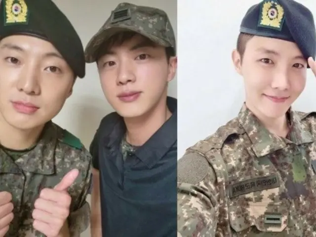 「BTS」JIN & J-HOPEに「WINNER」カン・スンユン、特級戦士の系譜を引き継いだ…軍生活も優秀
