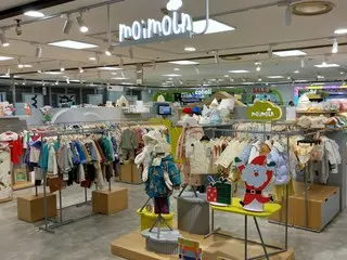 北欧の感性を持ったデザインの子供服moimoln、韓国を訪れる海外からの観光客に人気