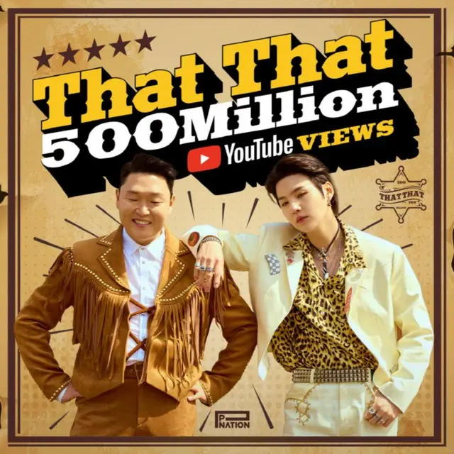 「BTS（防弾少年団）」SUGA出演のPSY「That That」MV、5億ビュー突破！