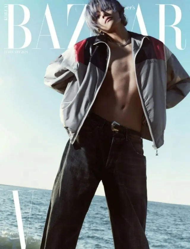 「BTS」V、果敢なビジュアルと清涼美アピール