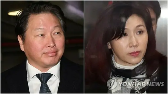 崔泰源氏（左）と盧素英氏（資料写真）＝（聯合ニュース）