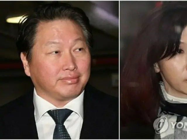 崔泰源氏（左）と盧素英氏（資料写真）＝（聯合ニュース）