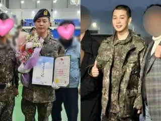 「BTS（防弾少年団）」JIMIN、最優秀訓練兵で表彰…「ARMYの応援と愛のおかげ」