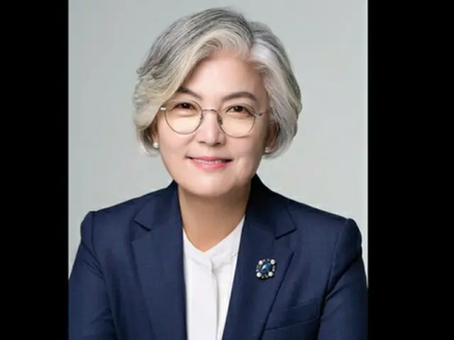 康京和氏（アジア・ソサエティー提供）＝（聯合ニュース）≪転載・転用禁止≫