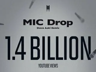 ［韓流］ＢＴＳ「ＭＩＣ　Ｄｒｏｐ」リミックスＭＶ　再生１４億回突破