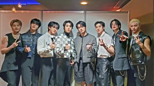 Ｓｔｒａｙ　Ｋｉｄｓ（ＪＹＰエンターテインメント提供）＝（聯合ニュース）≪転載・転用禁止≫