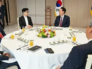 尹大統領　与党トップと昼食会＝労災時の処罰法全面施行巡り交渉継続で一致