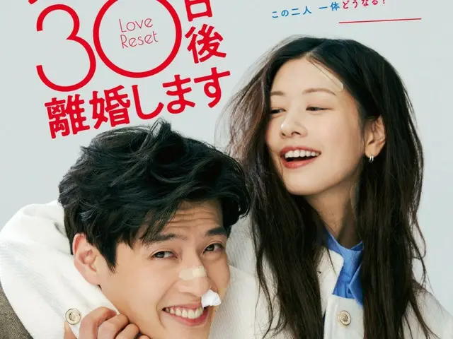 カン・ハヌル×チョン・ソミン主演『ラブリセット　30日後、離婚します』ポスター