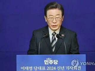 韓国最大野党代表　尹大統領は「政敵攻撃のみに集中」＝総選挙勝利誓う