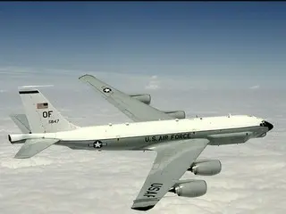 米空軍の偵察機が黄海上空を飛行　北朝鮮の挑発の兆候を感知か
