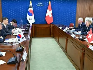 韓国・スイス外相が会談　北朝鮮問題などで緊密協力確認
