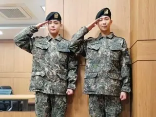 「BTS（防弾少年団）」Vがサンヨン（双龍）部隊に自隊配置完了…特級戦士から表彰まで「BTS」の模範軍生活に再スポット