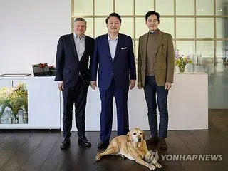 尹大統領「韓国コンテンツへの投資に感謝」　ネトフリＣＥＯと面会