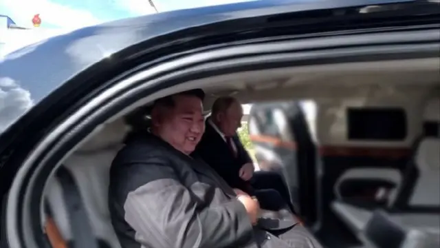 プーチン大統領、金正恩委員長に車をプレゼント…ロシアの高級車「アウルス」か