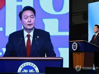 尹大統領　「協力の韓日関係」強調　独立運動記念日に演説