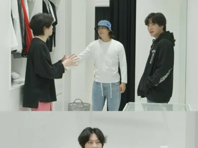 SBS「アラフォー息子の成長日記」でヒチョル（SUPER JUNIOR）の自宅にチャン・グンソク、イ・ホンギ（FTISLAND）がやって来た。