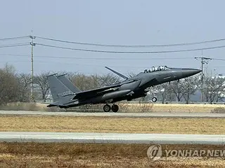 韓米空軍　４～８日に今年最初の大隊級合同空中訓練実施