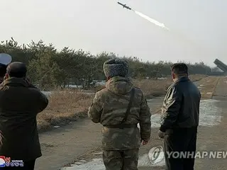 金正恩氏　軍事分野の公開活動が増加＝対韓「敵対宣言」とも関連