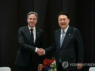 尹大統領　米国務長官と会談＝「より良い民主主義のため緊密協力を」