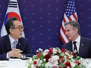 韓米外相がソウルで会談　北朝鮮のミサイル発射を非難