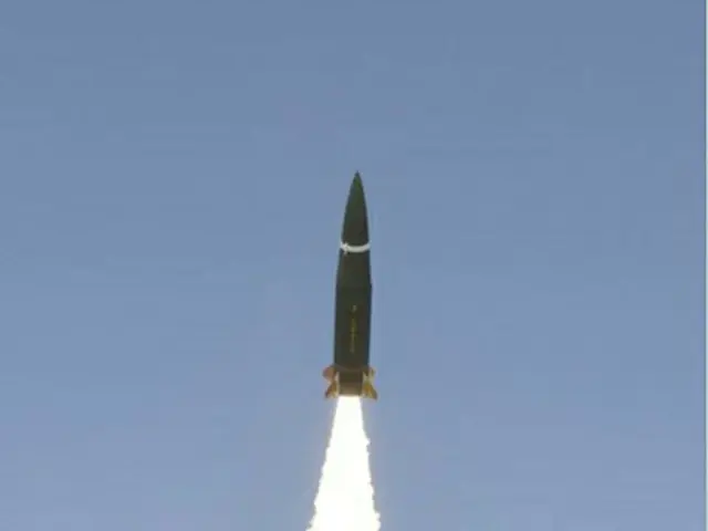 戦術地対地誘導兵器（国防科学研究所提供）＝（聯合ニュース）≪転載・転用禁止≫