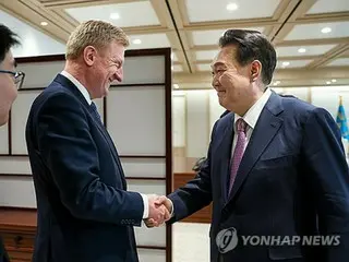 尹大統領が英副首相と会談　民主主義促進・守護へ緊密協力