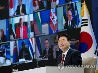 民主主義サミット　偽ニュースへの「厳正対応」宣言＝韓国主催