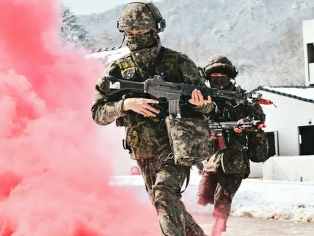 韓米合同で科学化戦闘訓練　日本駐留の米海兵隊が初参加