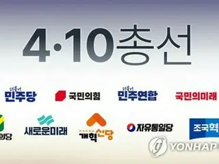 あす総選挙なら「与党に投票」３０％　最大野党は４１％＝韓国世論調査
