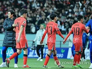 ＦＩＦＡランキング　韓国は２３位に下落＝日本１８位キープ