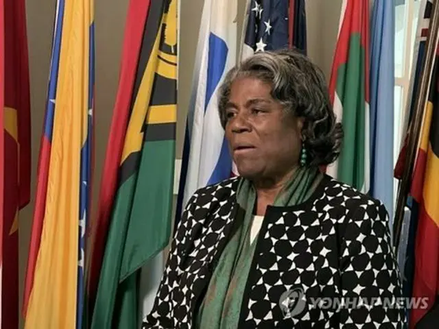 米国のトーマスグリーンフィールド国連大使（資料写真）＝（聯合ニュース）