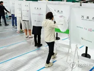 韓国総選挙の期日前投票　投票率３１．２８％で過去最高