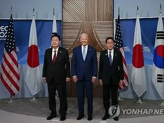 日米首脳会談受け「３カ国協力さらに深化」　韓国外交部