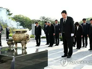 四月革命から６４年　尹大統領「自由民主主義を一層発展させる」