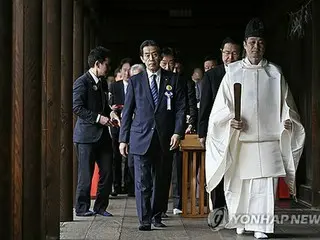 韓国政府　超党派議連の靖国参拝に「反省を行動で」