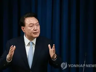 尹大統領支持率２４％　就任後最低から１ポイント上昇