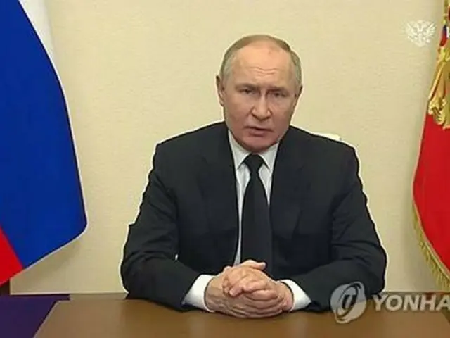 ロシアのプーチン大統領（ロシア大統領府提供）＝（聯合ニュース）≪転載・転用禁止≫