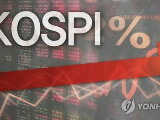 韓国総合株価指数が続伸　０．３９％高