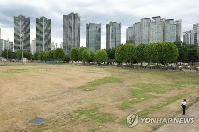 竜山公園の敷地（資料写真）＝（聯合ニュース）