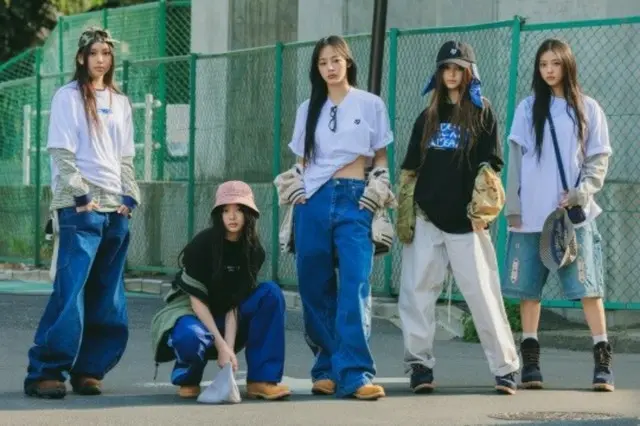 「NewJeans」、世界的巨匠との出会いが続く…藤原ヒロシとオシャレなコラボが誕生