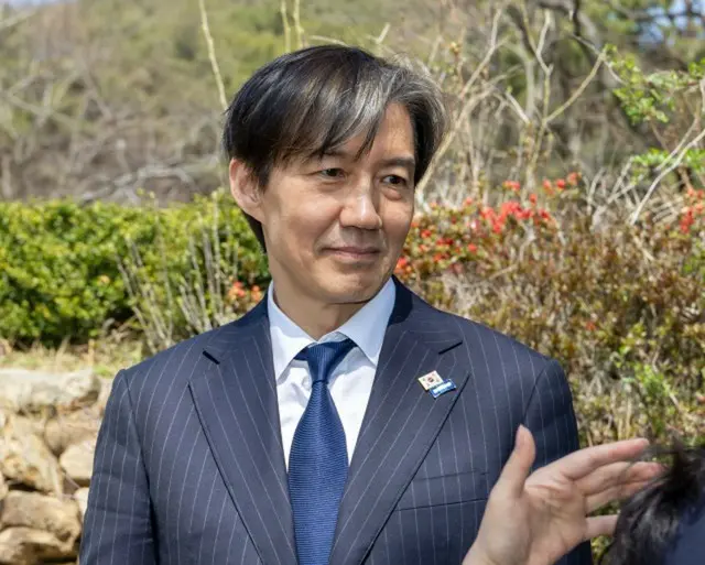 “タマネギ男”元法相が「竹島」訪問…日本「毅然として対応」＝韓国報道