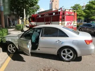 釜山の路地で60代の運転者が3人の歩行者をはねる＝韓国