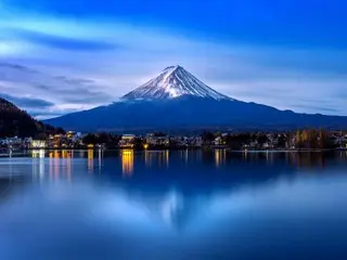「富士山を撮らないで」 写真スポットに設置された黒い幕＝韓国報道