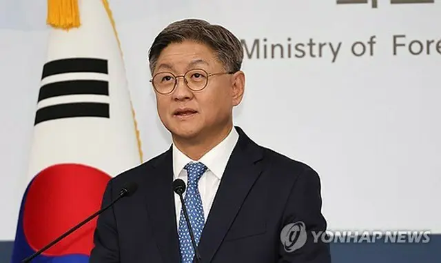 韓国外交部の任洙ソク（イム・スソク）報道官＝（聯合ニュース）